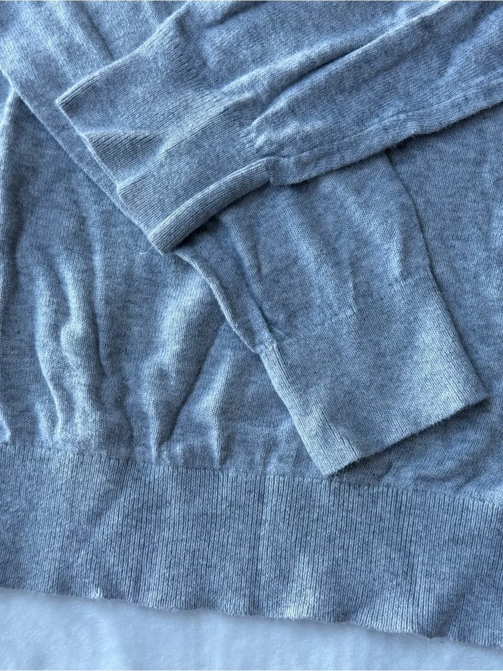Banana Republic Light Blue V-Neck Sweater